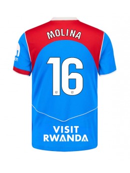 Atletico Madrid Nahuel Molina #16 Replika Tredje Kläder 2025-26 Kortärmad